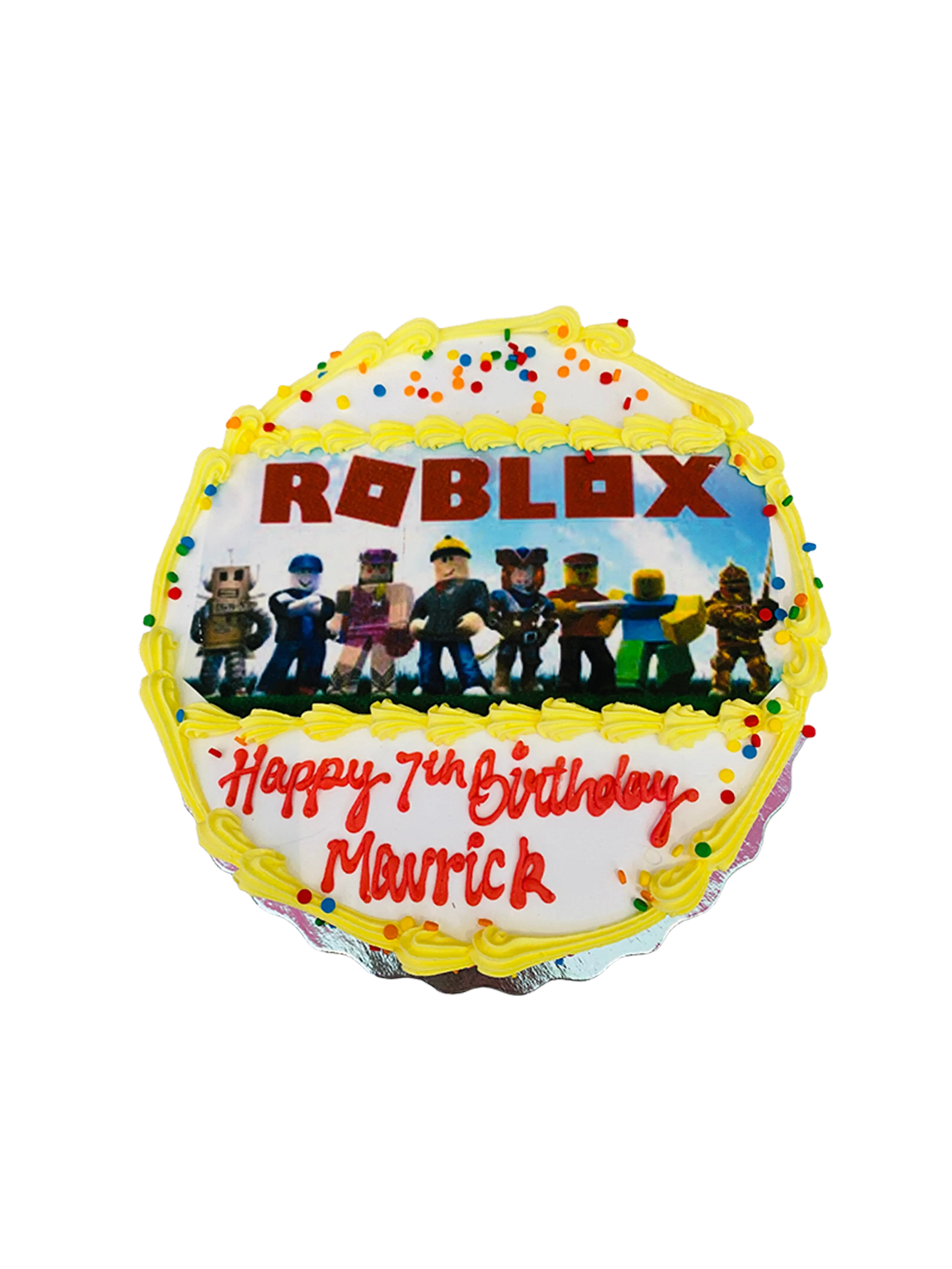 Roblox Photo Cake