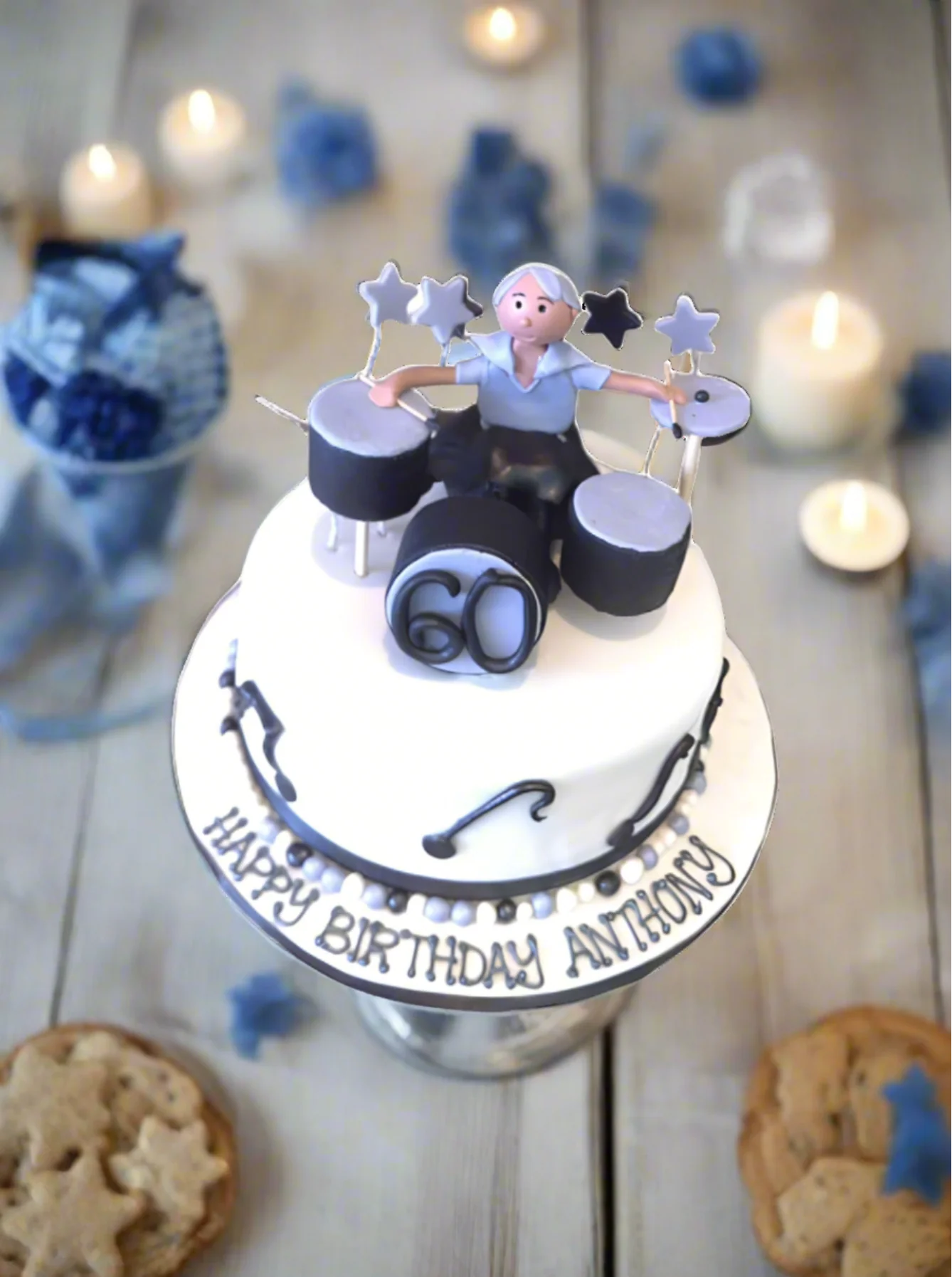 Rock Band Fondant Cake - Image 3