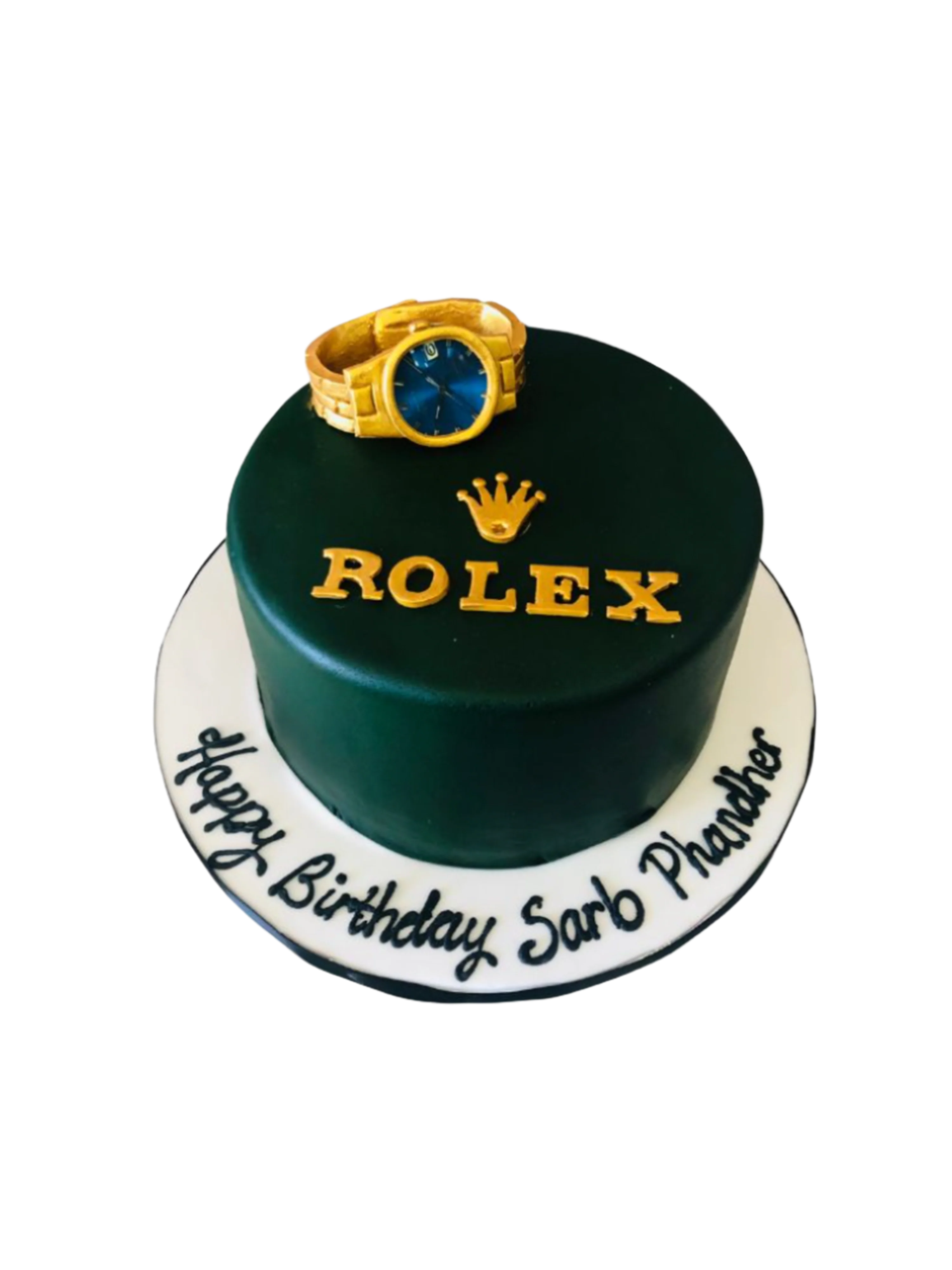 Rolex Fondant Cake