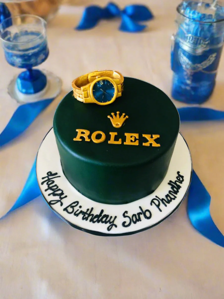 Rolex Fondant Cake - Image 2
