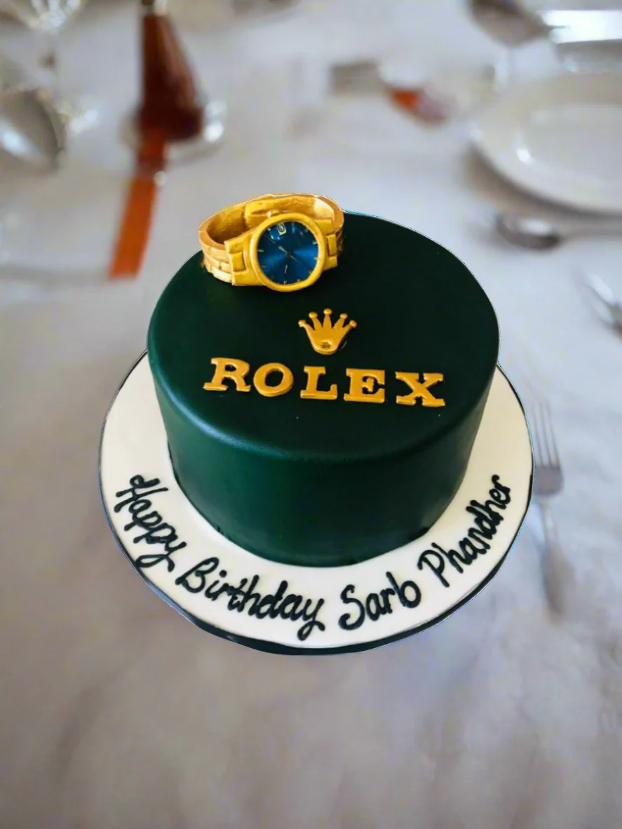 Rolex Fondant Cake - Image 3