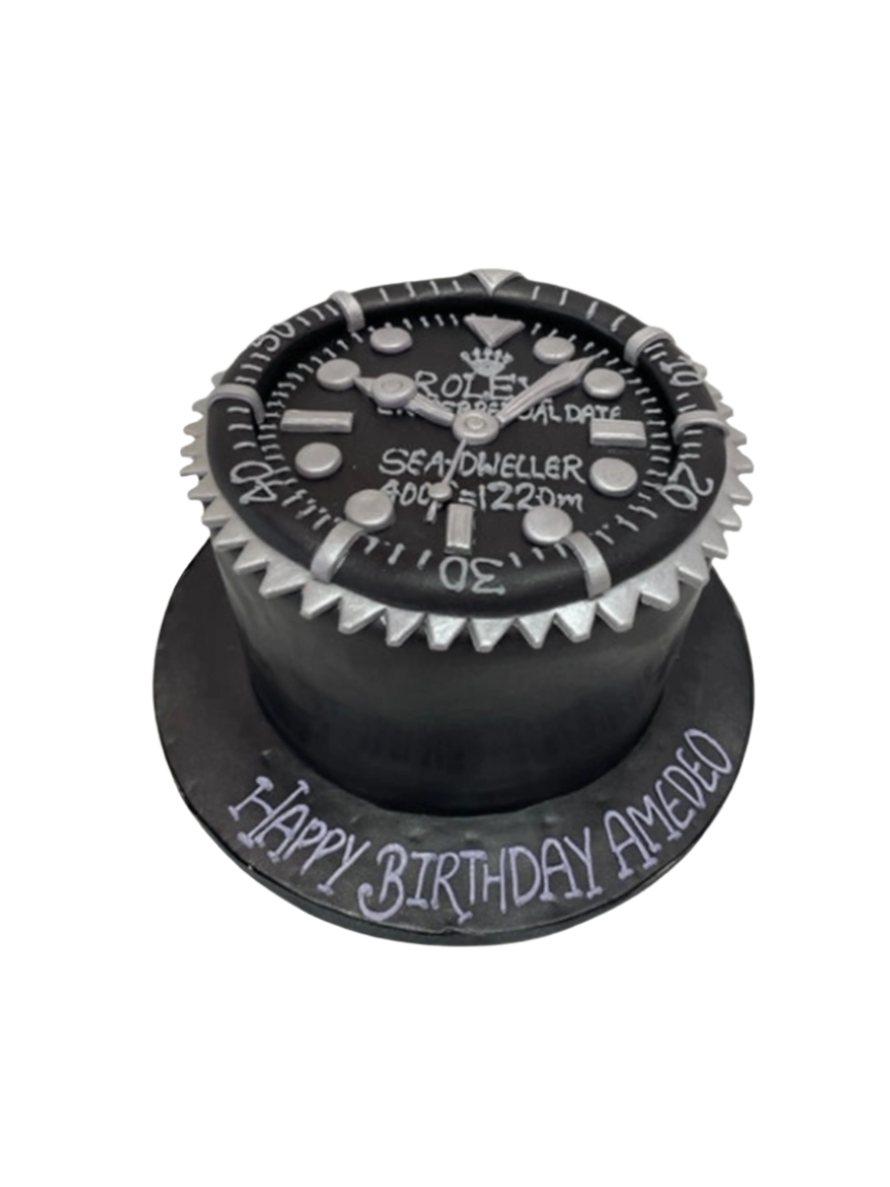 Rolex Watch Fondant Cake