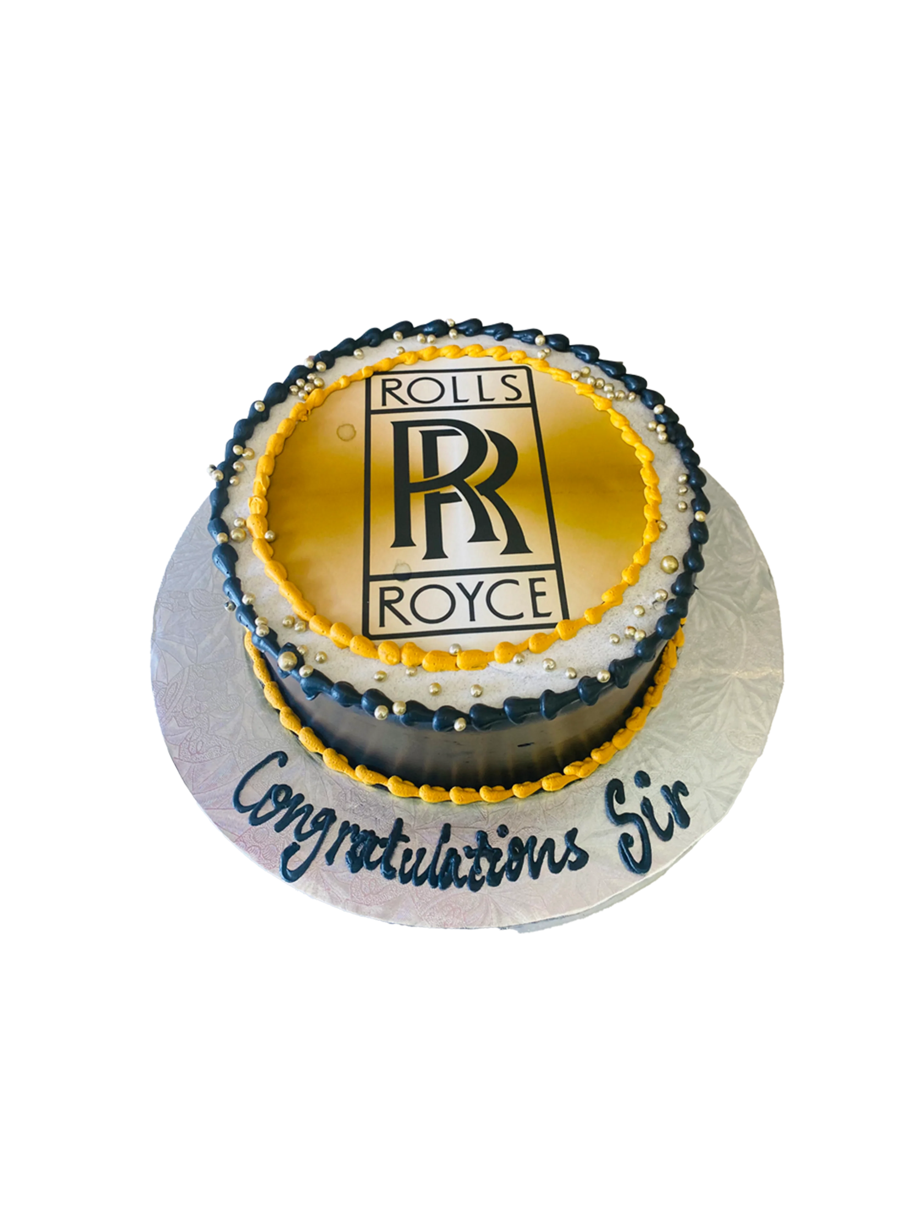 Rolls-Royce Photo Cake