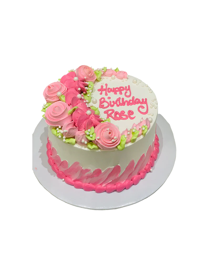Rose Birthday Cake