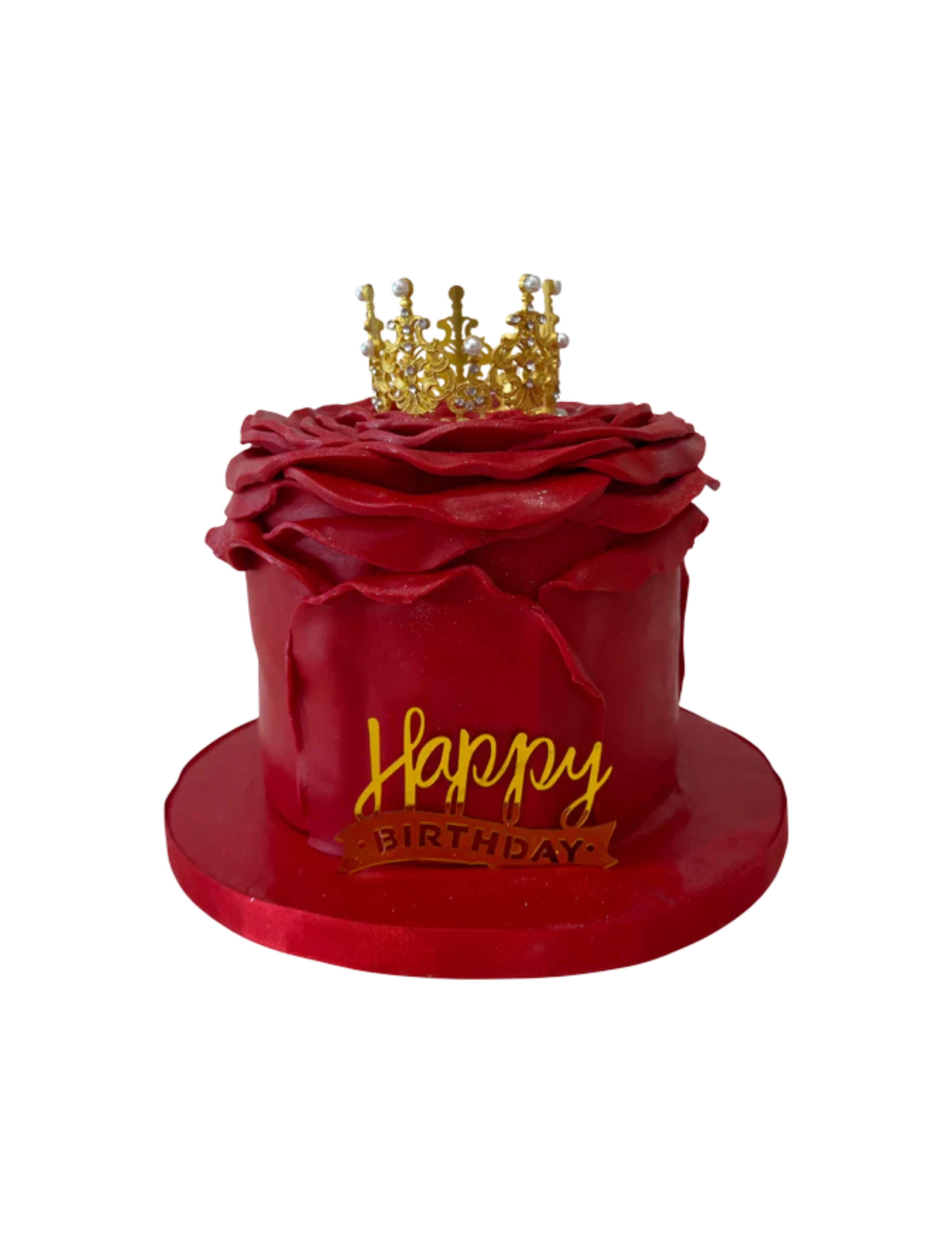 Rose Fondant Cake