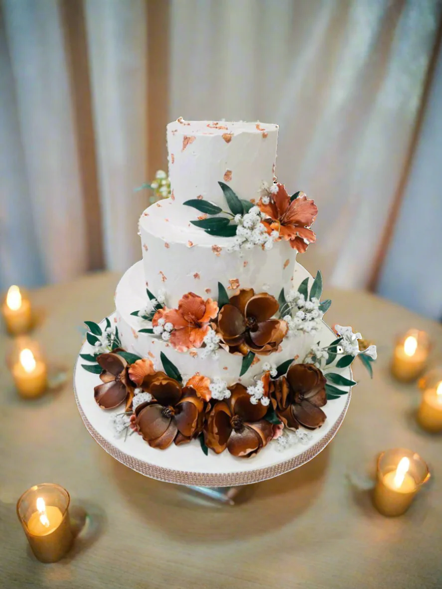 Rustic Wedding Cake - Image 3