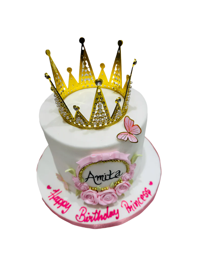 Ryka Fondant Birthday Cake - Image 4