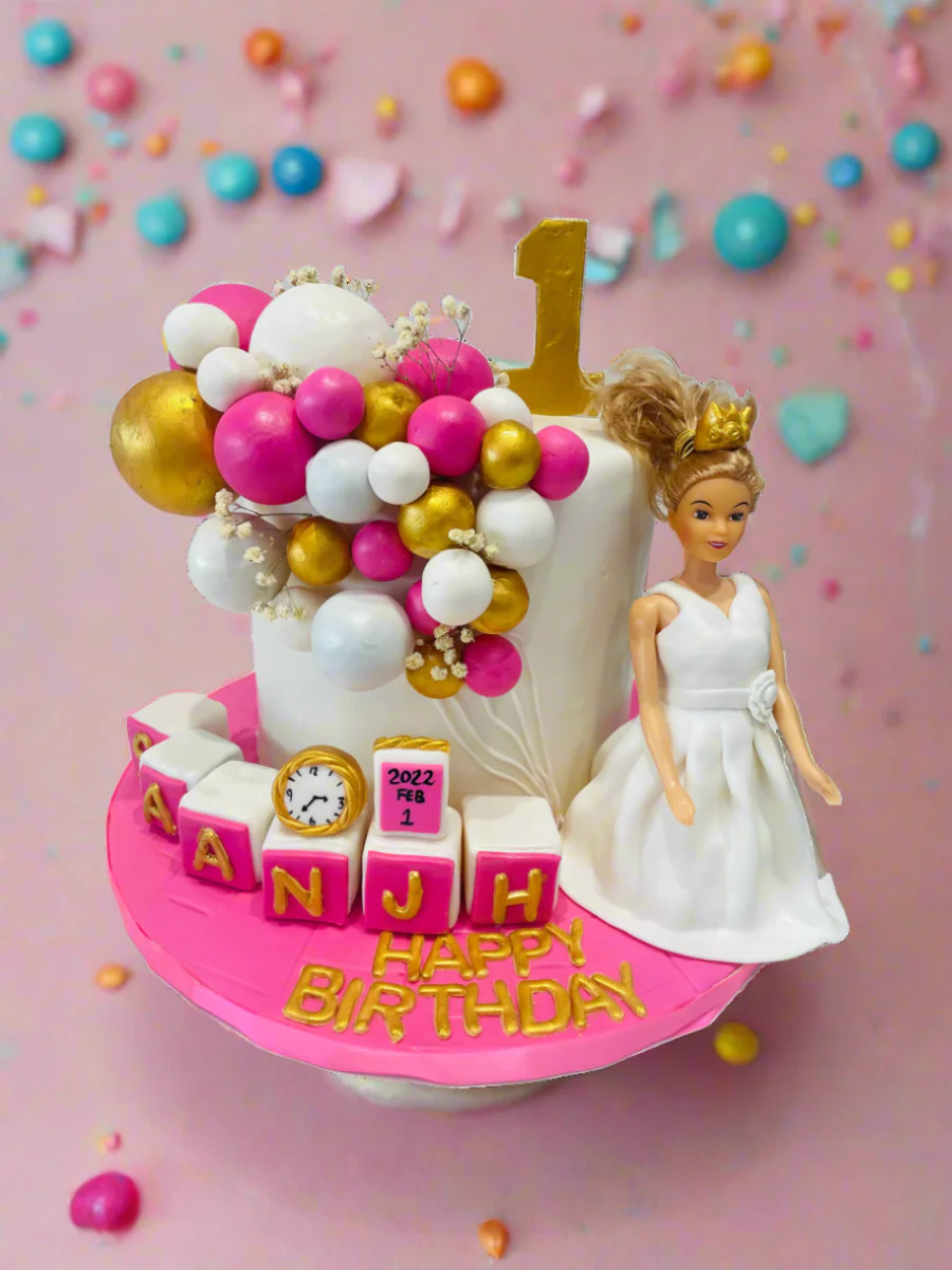 Saanjh Balloon Fondant Cake - Image 2