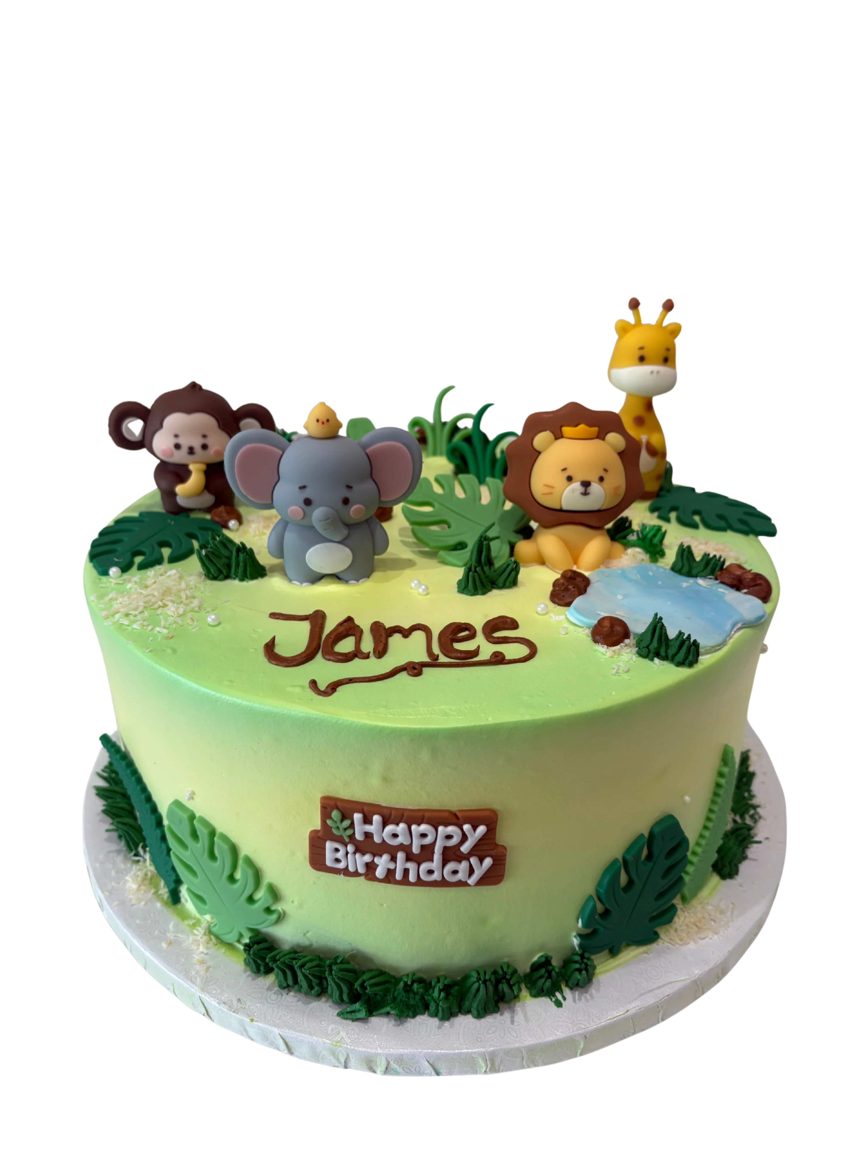 Safari Smash Jungle Cake