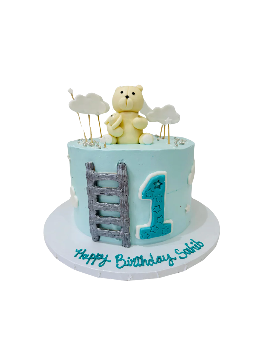 Sahib Blue Cake