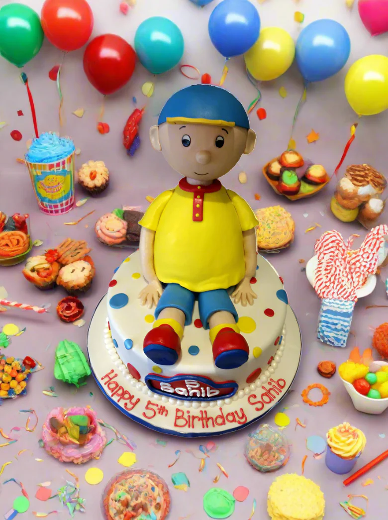 Sahib Fondant Birthday Cake - Image 2