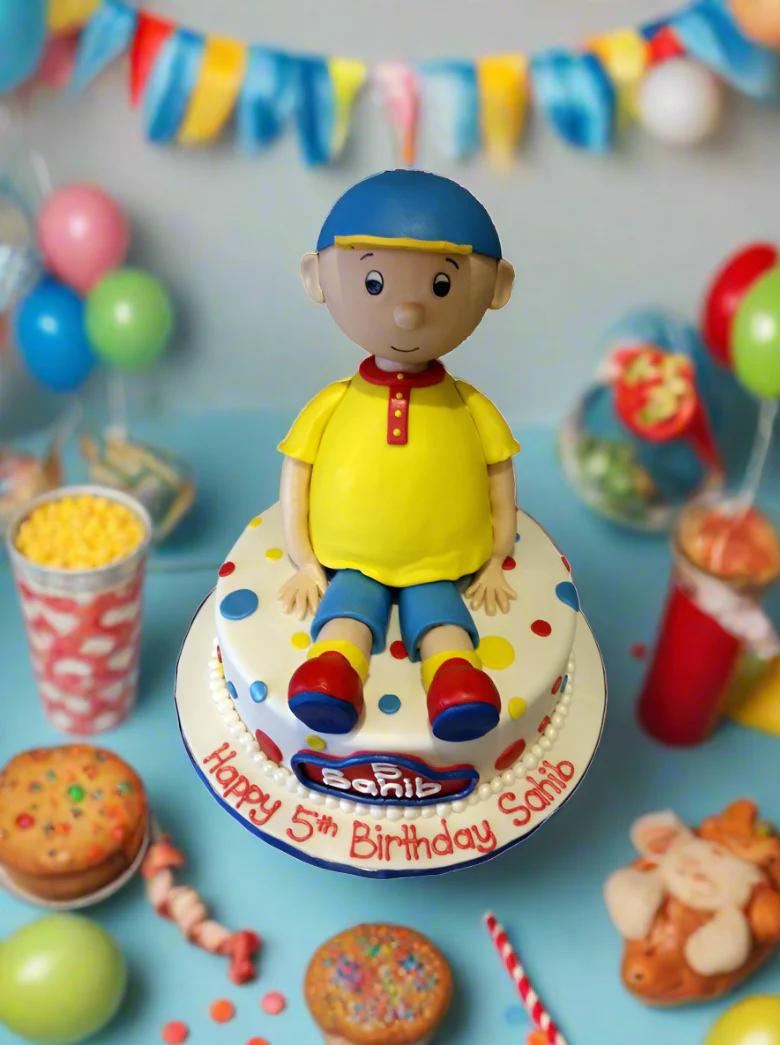 Sahib Fondant Birthday Cake - Image 3