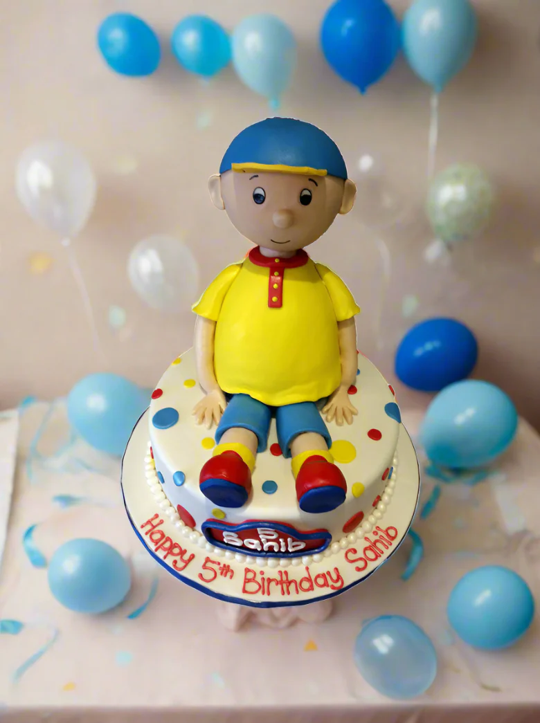 Sahib Fondant Birthday Cake - Image 4