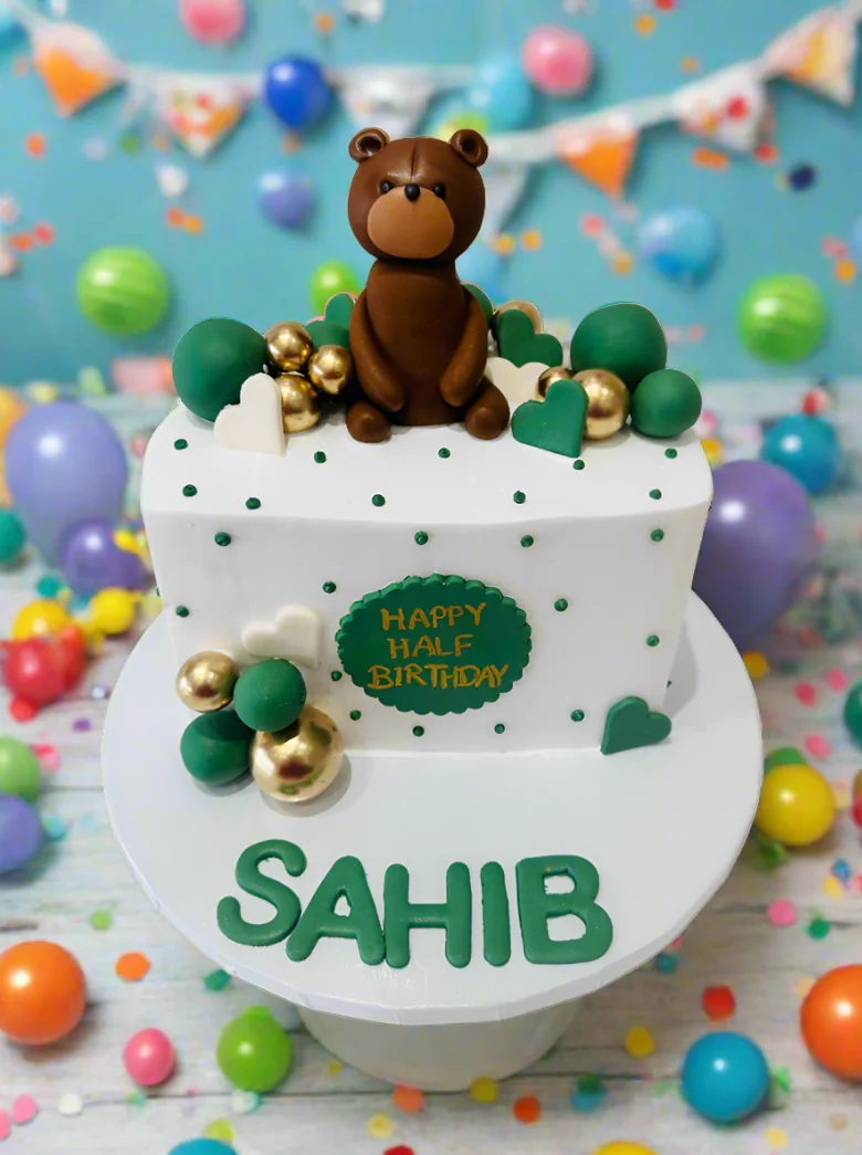 Sahib Half Birthday Cake - Image 3