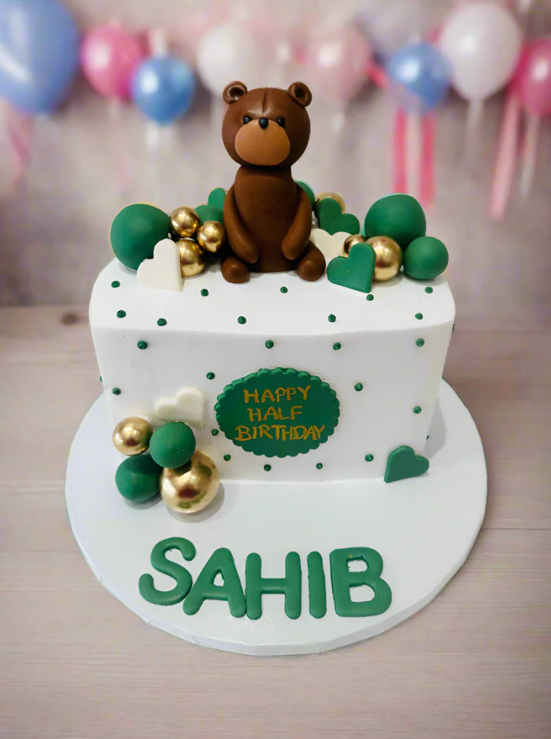 Sahib Half Birthday Cake - Image 4