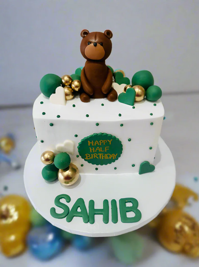 Sahib Half Birthday Cake - Image 5