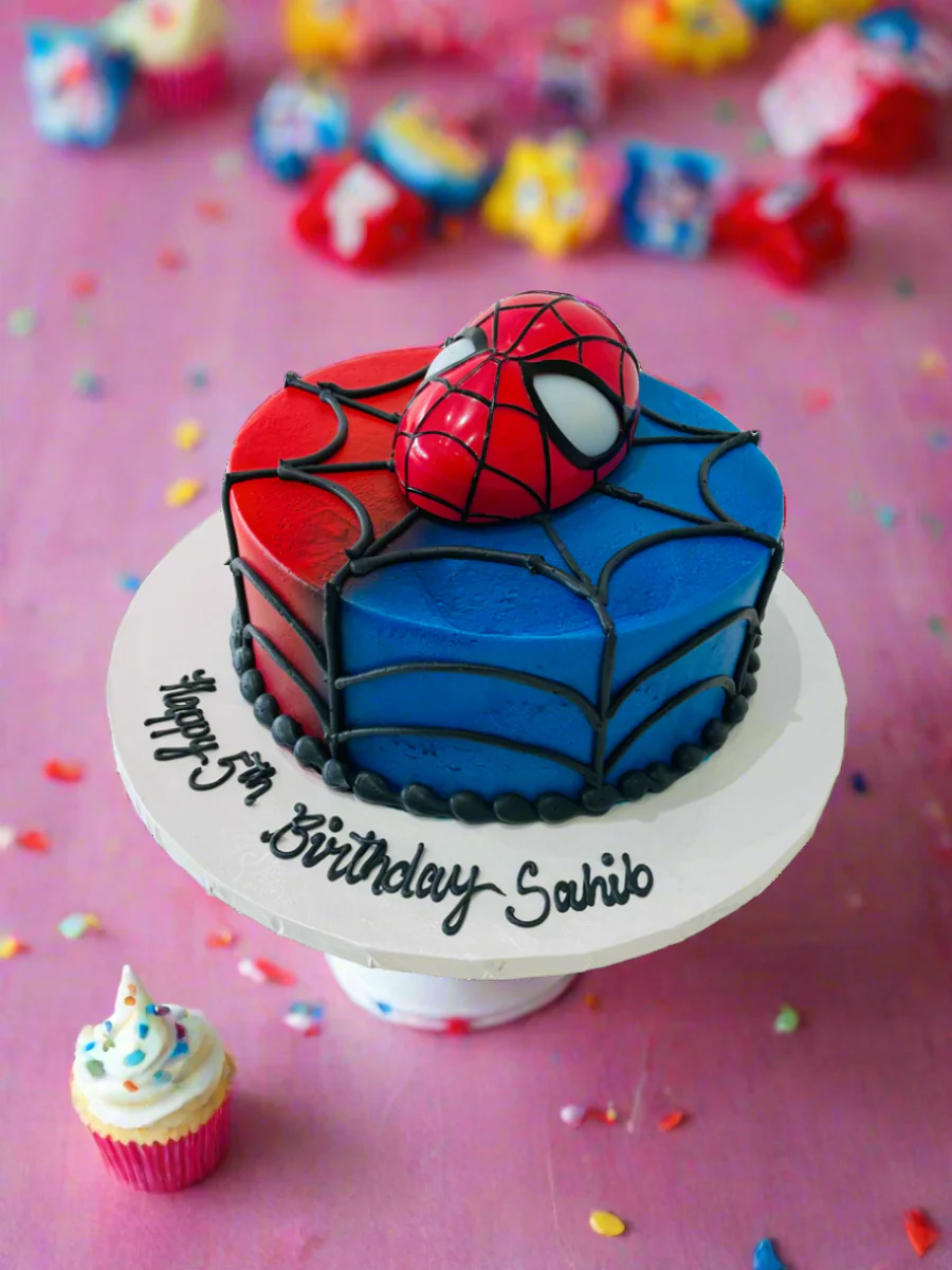 Sahib Spiderman Light up Cake - Image 8