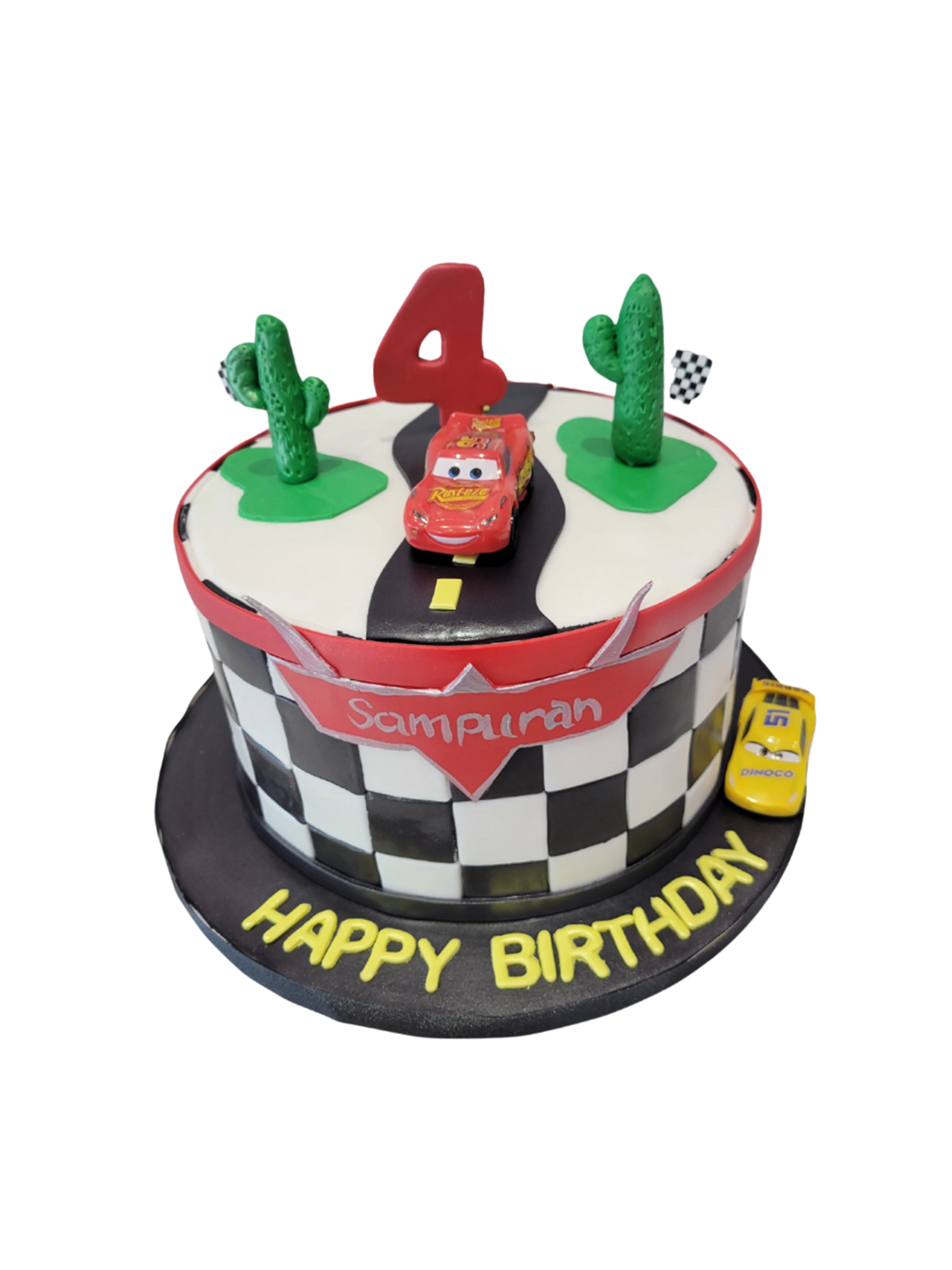 Sampuran Car Fondant Cake