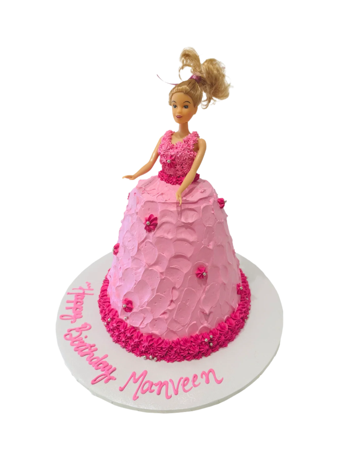 Saran Diva Barbie Doll Cake - Image 4