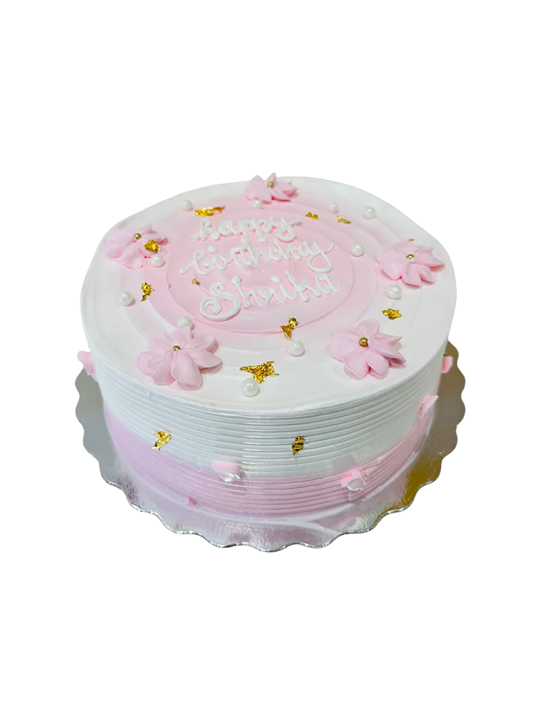 Sarika Pink Blossom Cake