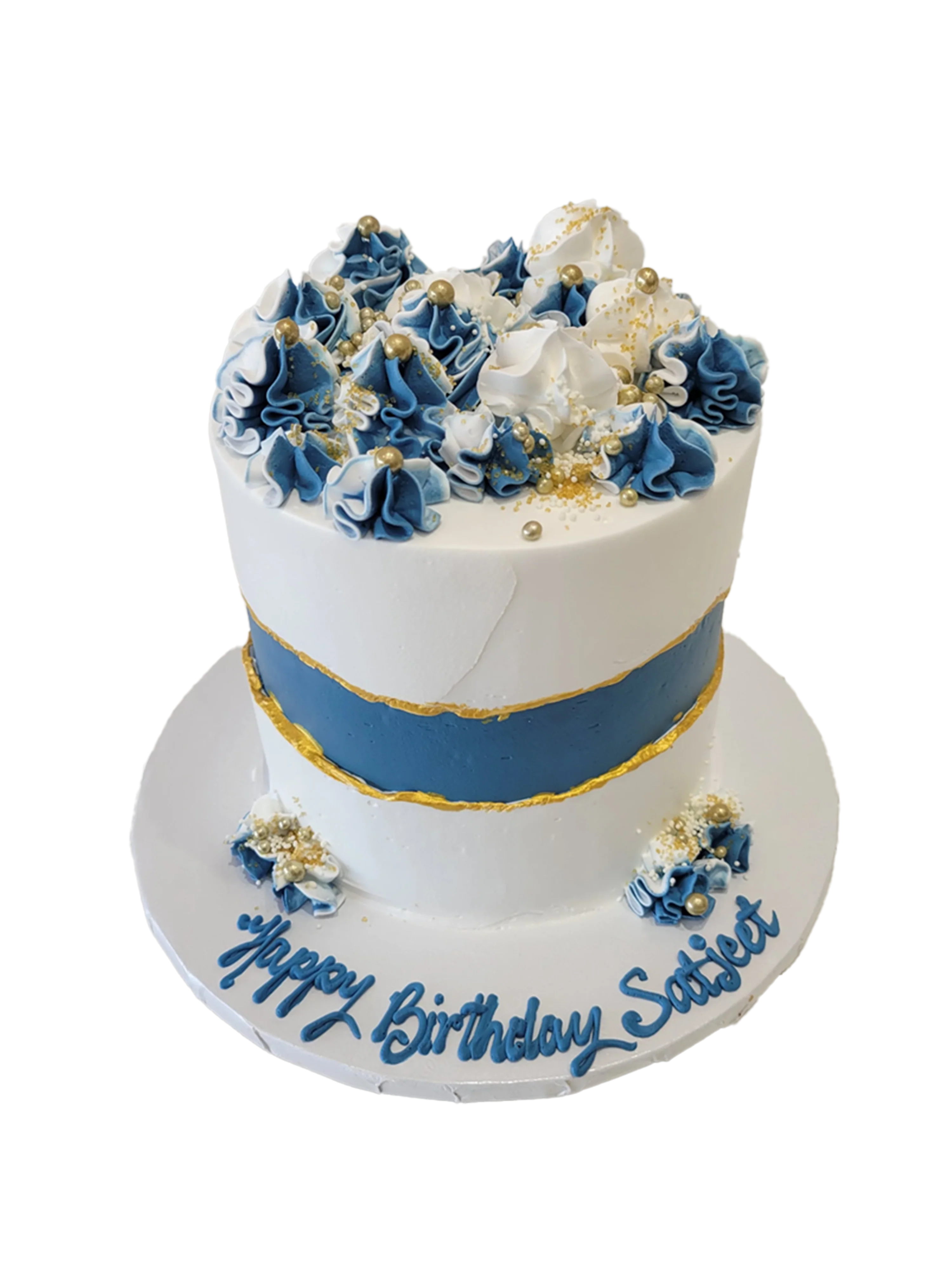 Satjeet Blue Cream Cake