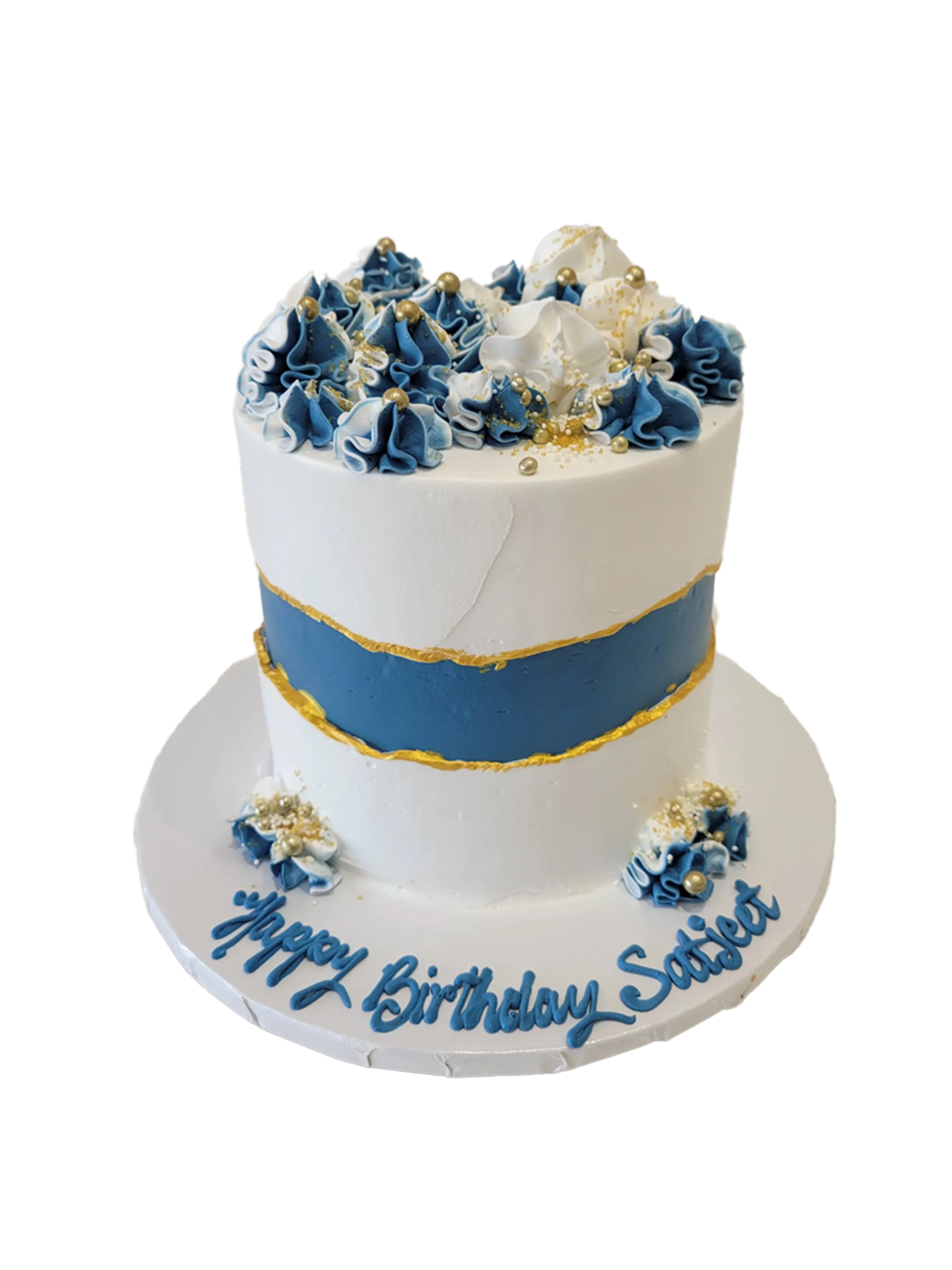 Satjeet Blue Cream Cake - Image 5