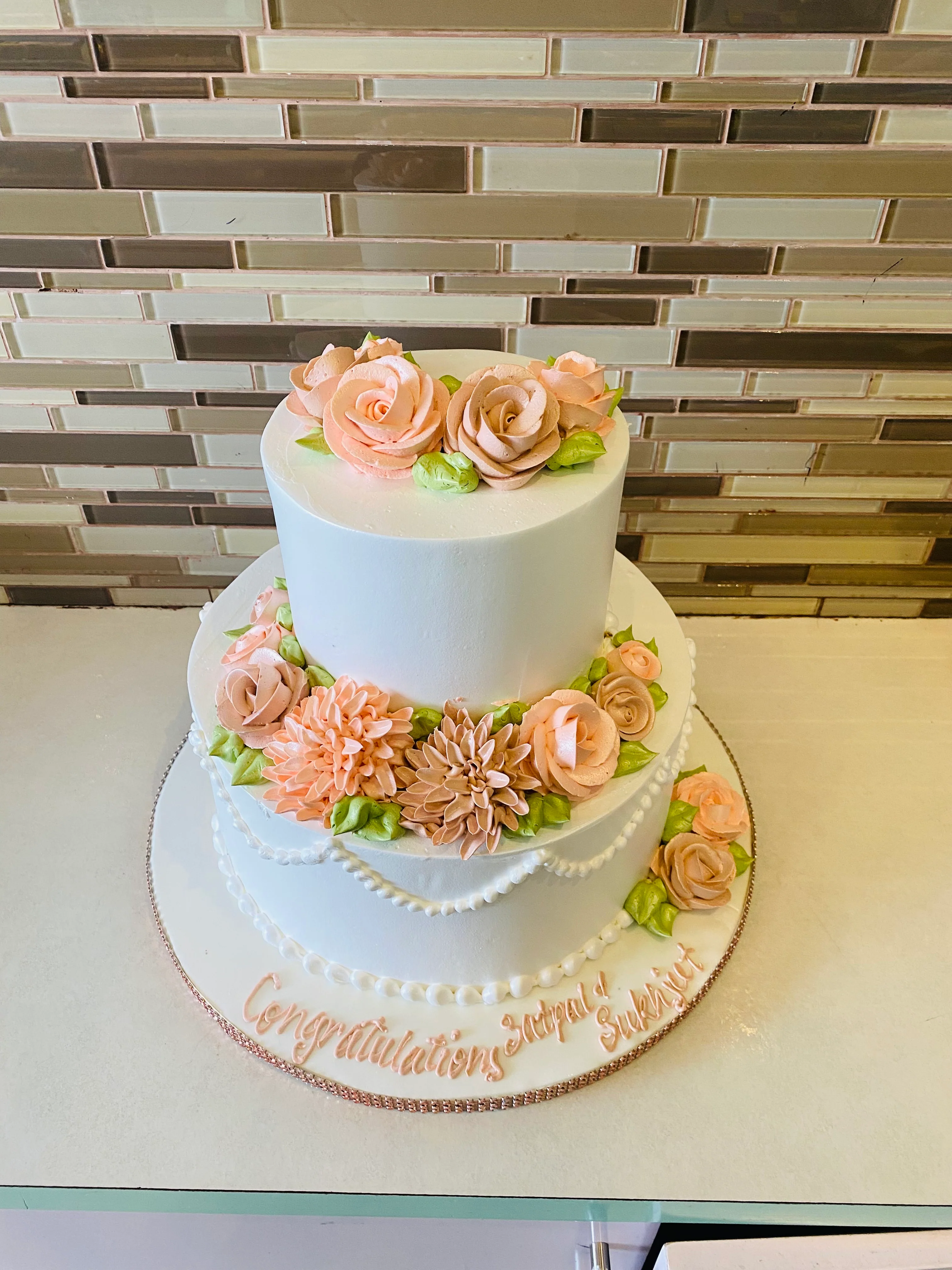 Satpal Wedding Cake - Image 6