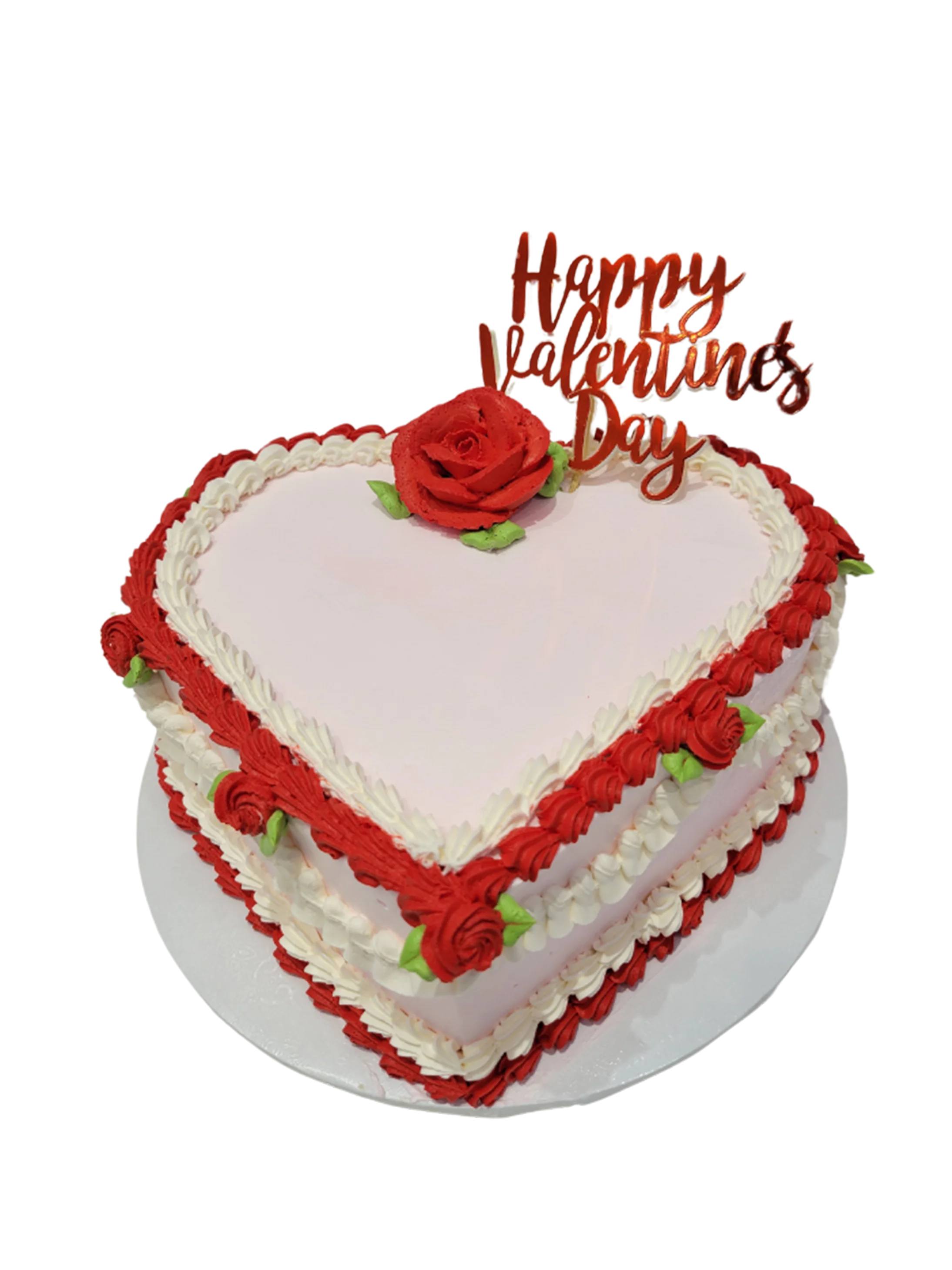 Scarlett Valentine Heart Cake