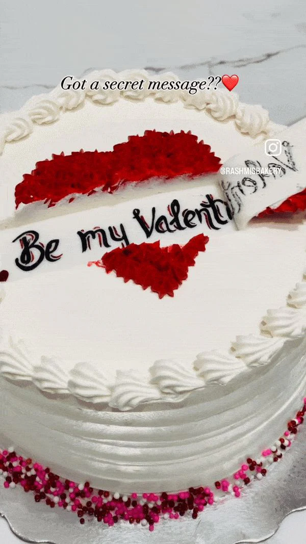 Secret Message Reveal Cake - Image 5