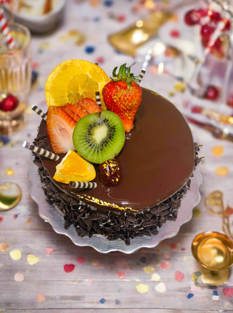 Shabnam Chocolate Birthday Cake - Image 5