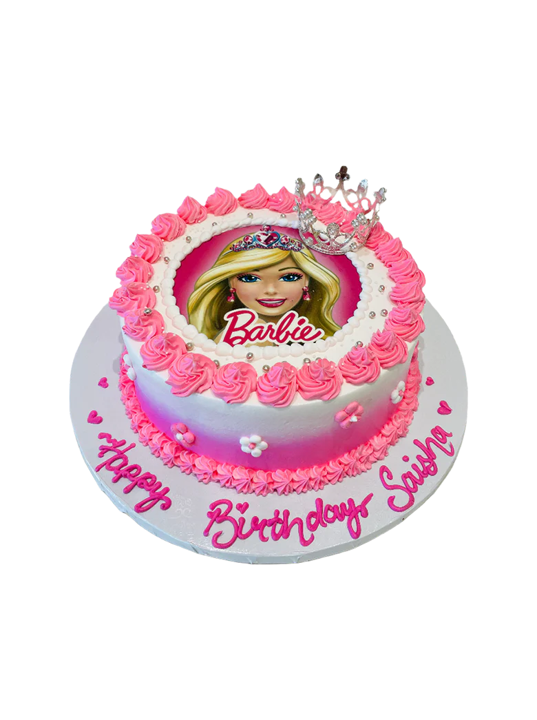 Shaisha Barbie Pink Cream Cake