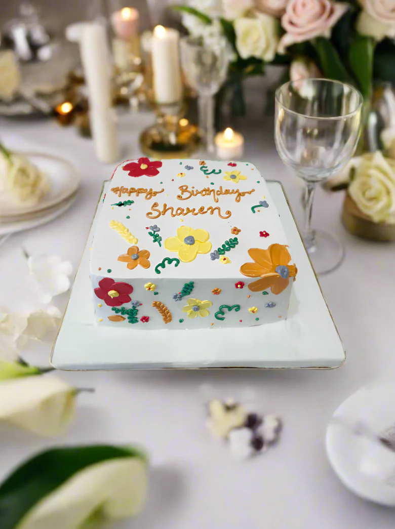 Shareen Floral Cake - Image 2
