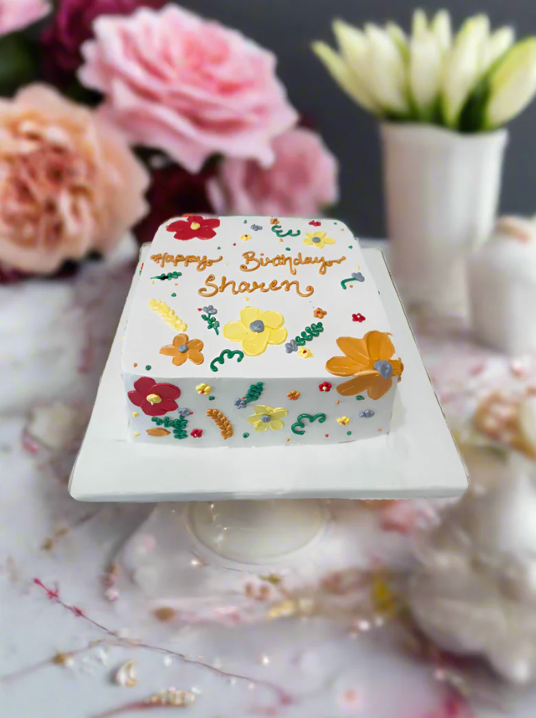 Shareen Floral Cake - Image 3
