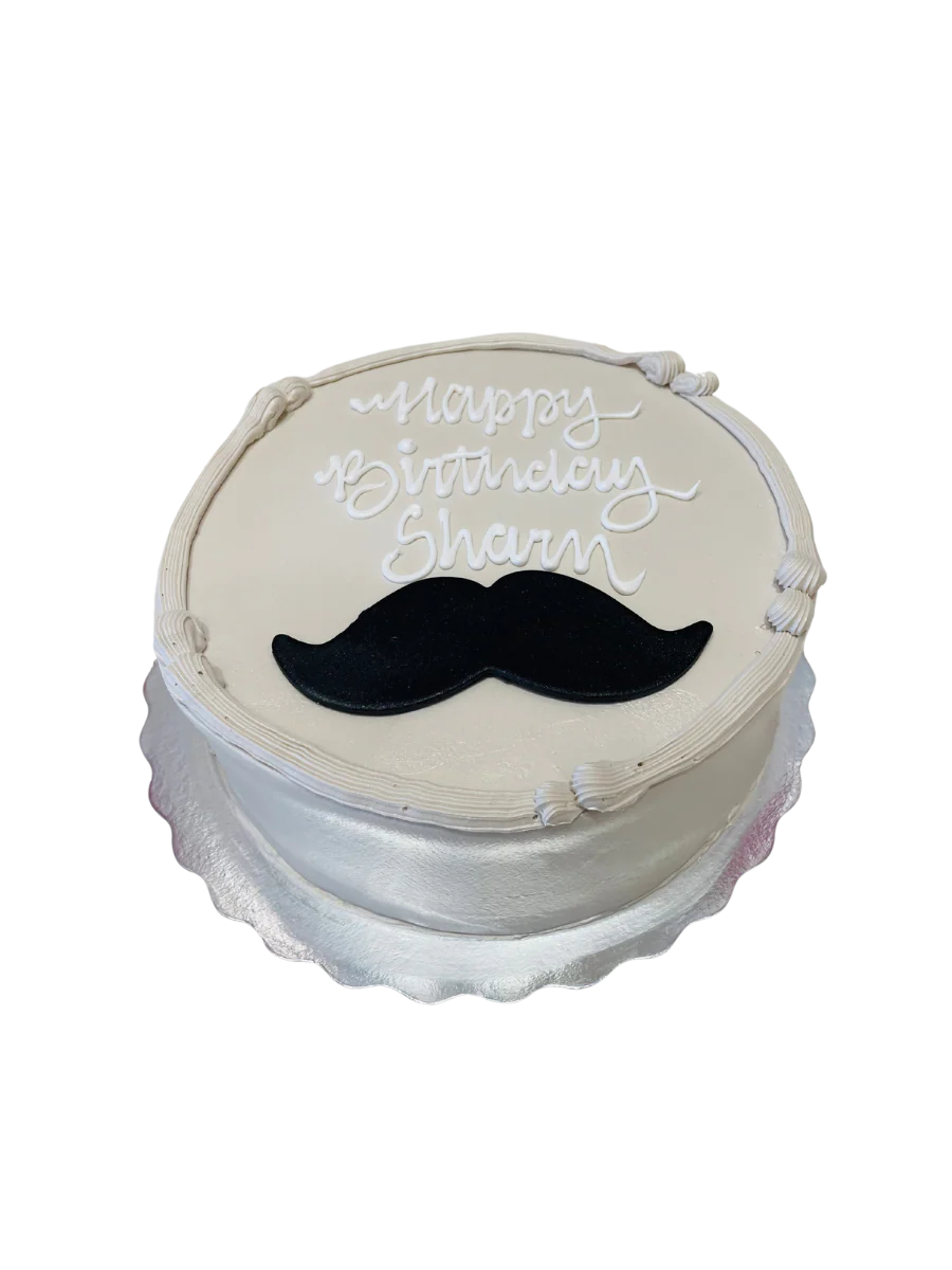 Sharn Moustache Cake