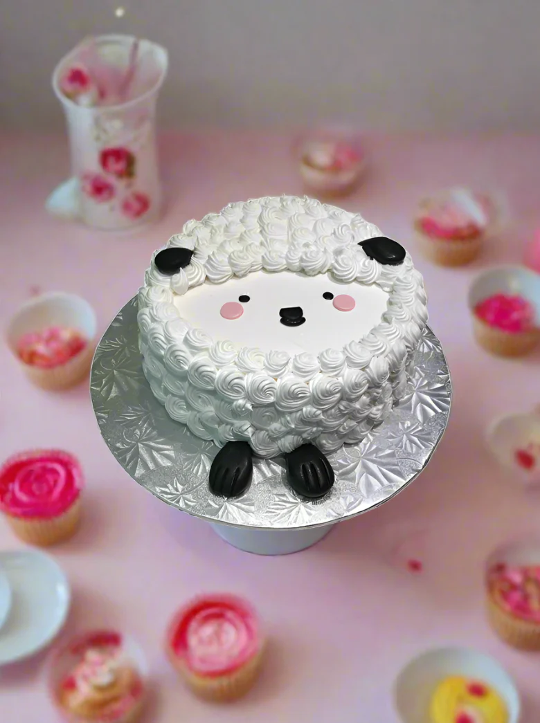 Sheep Birthday Cake - Image 2