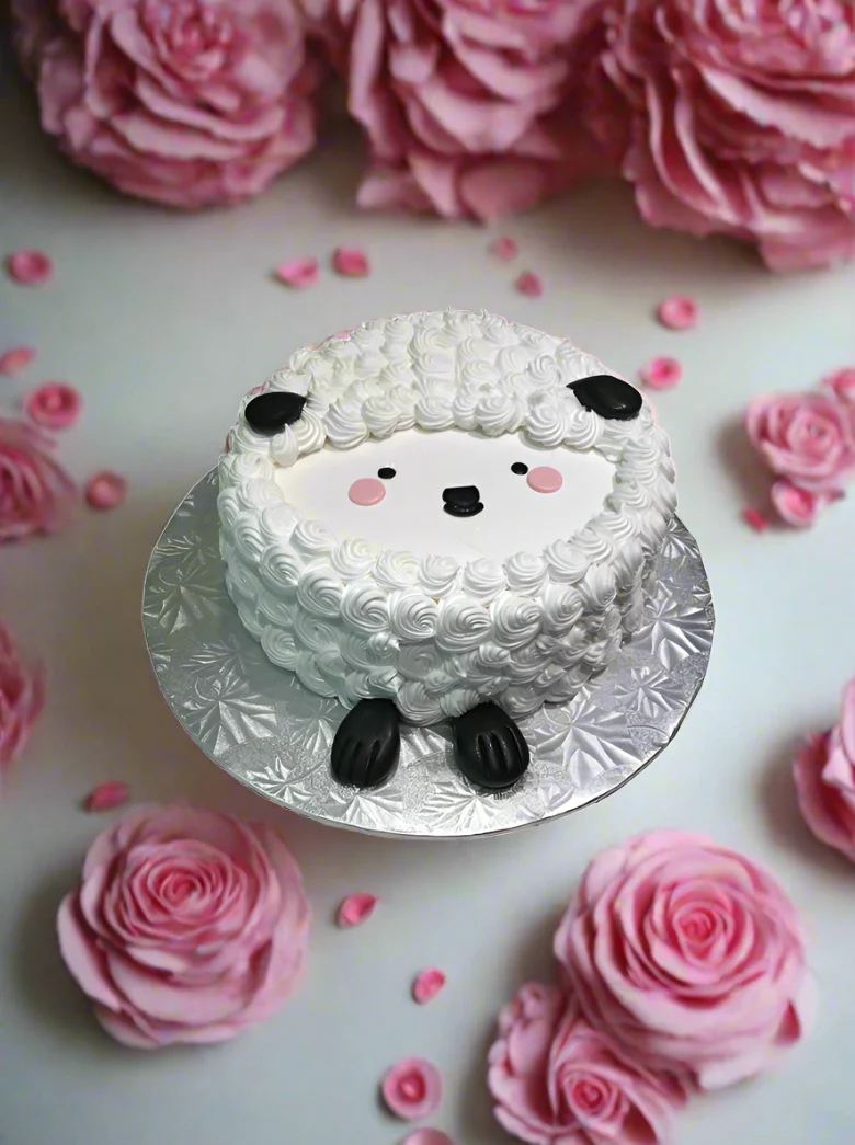 Sheep Birthday Cake - Image 3