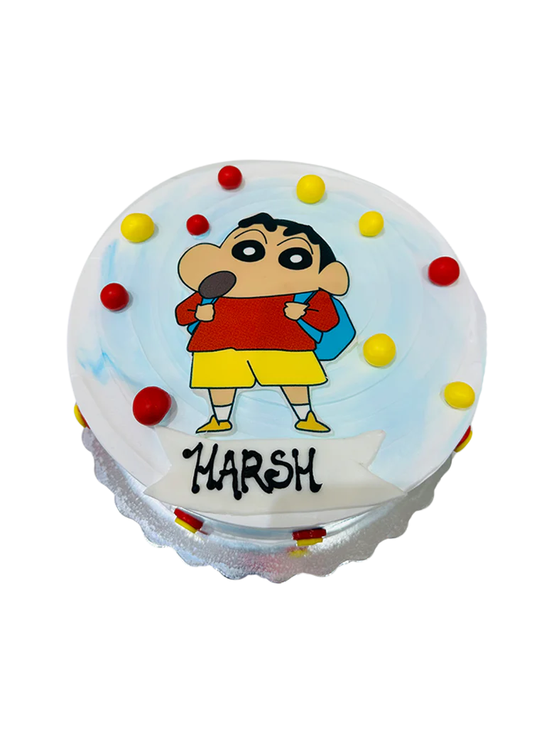 Shin-Chan Photo Cake