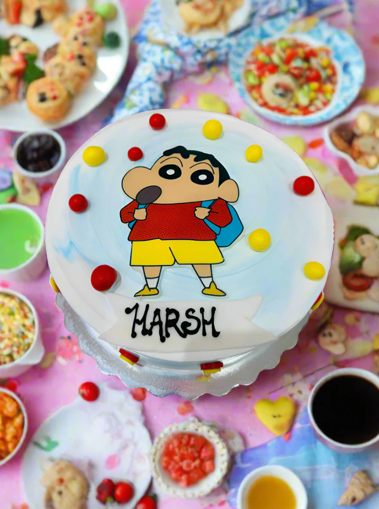 Shin-Chan Photo Cake - Image 4