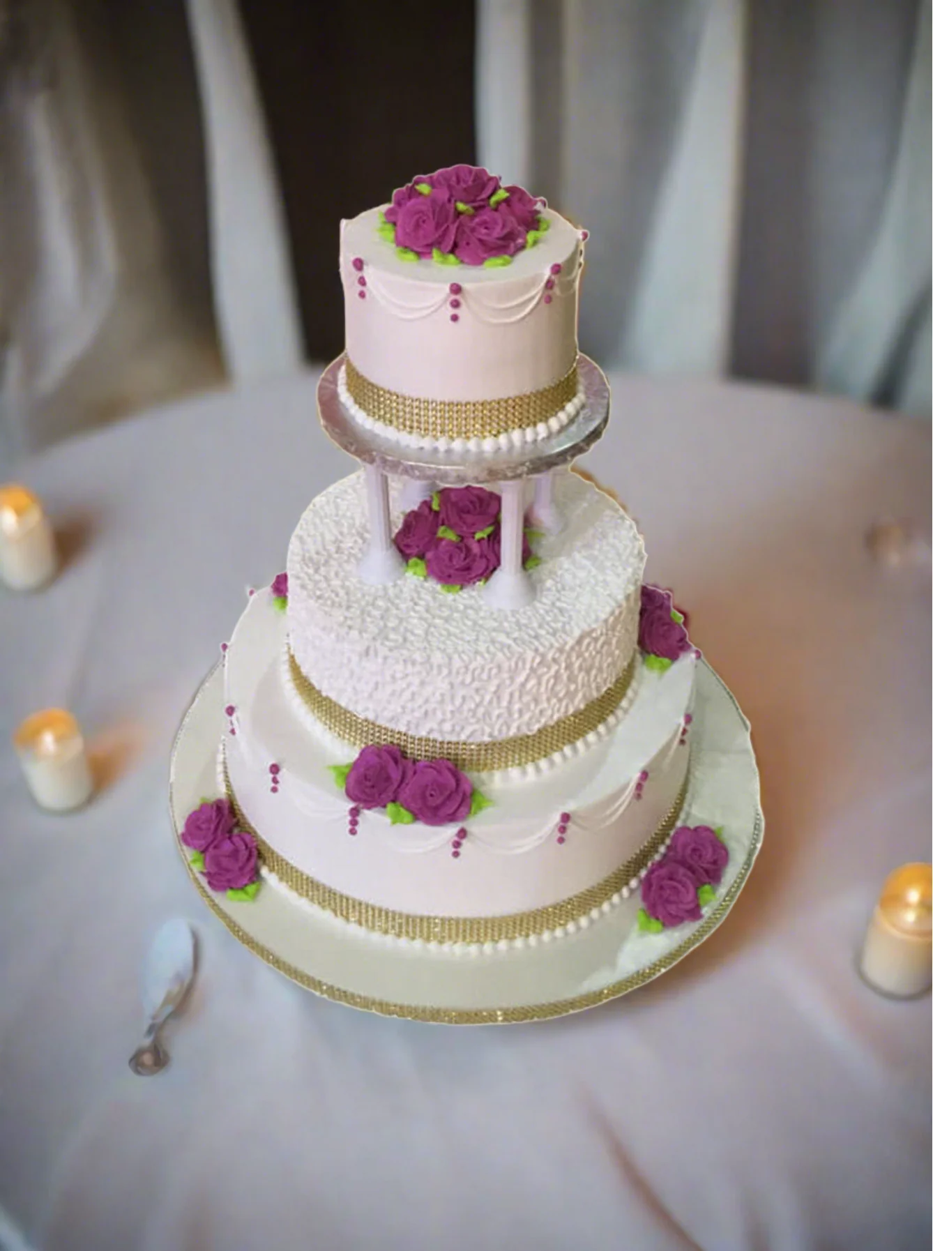 Shining Star Wedding Cake - Image 4