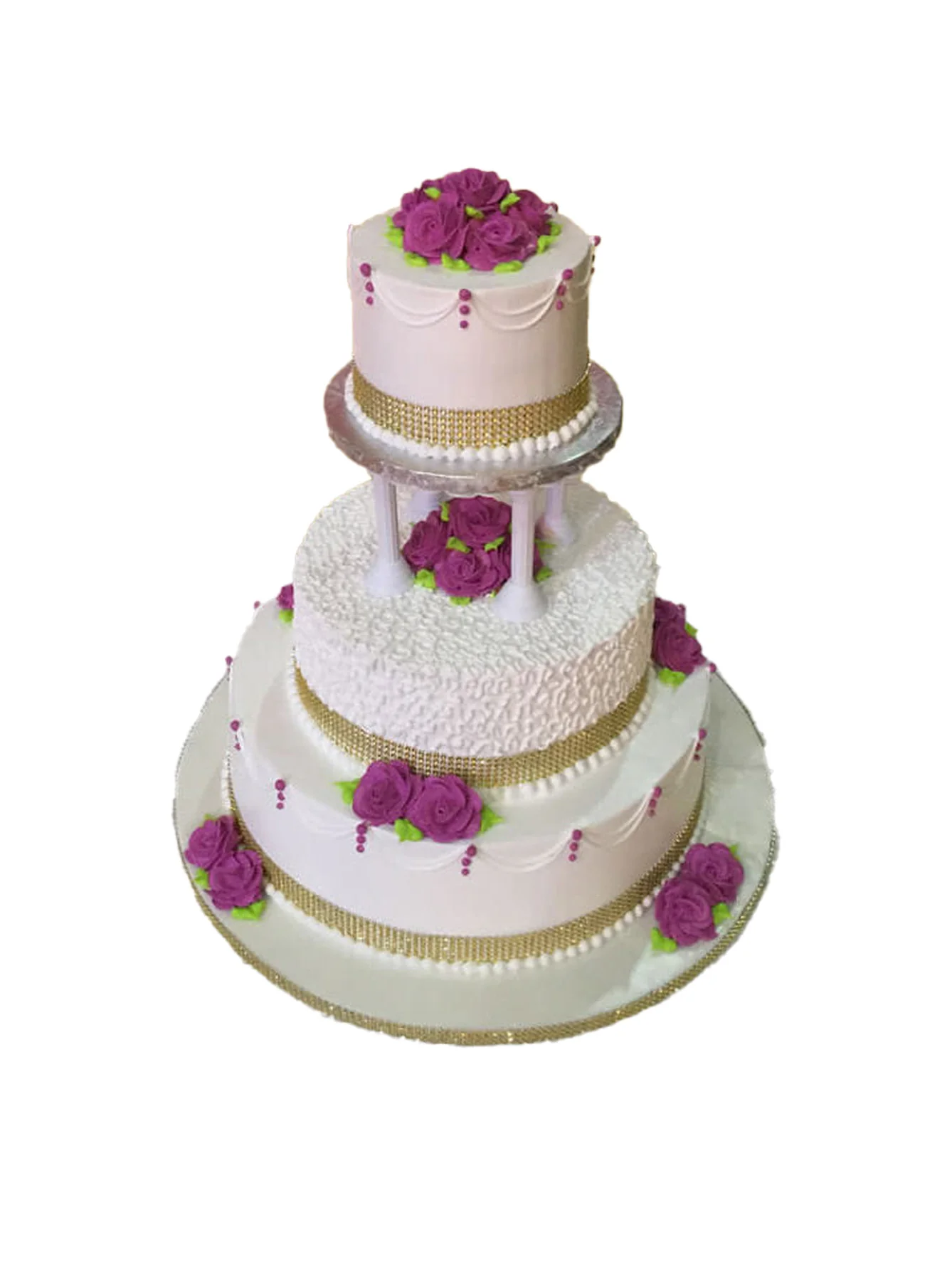 Shining Star Wedding Cake - Image 5