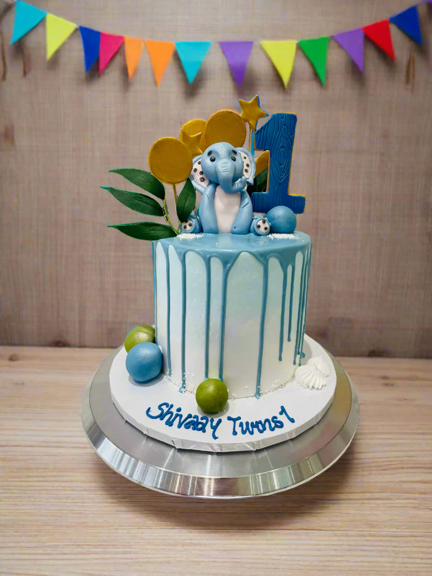 Shivaay First Birthday Cake - Image 2