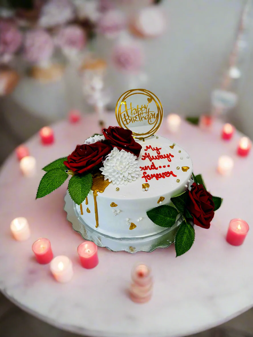 Shivani Floral Cake - Image 3