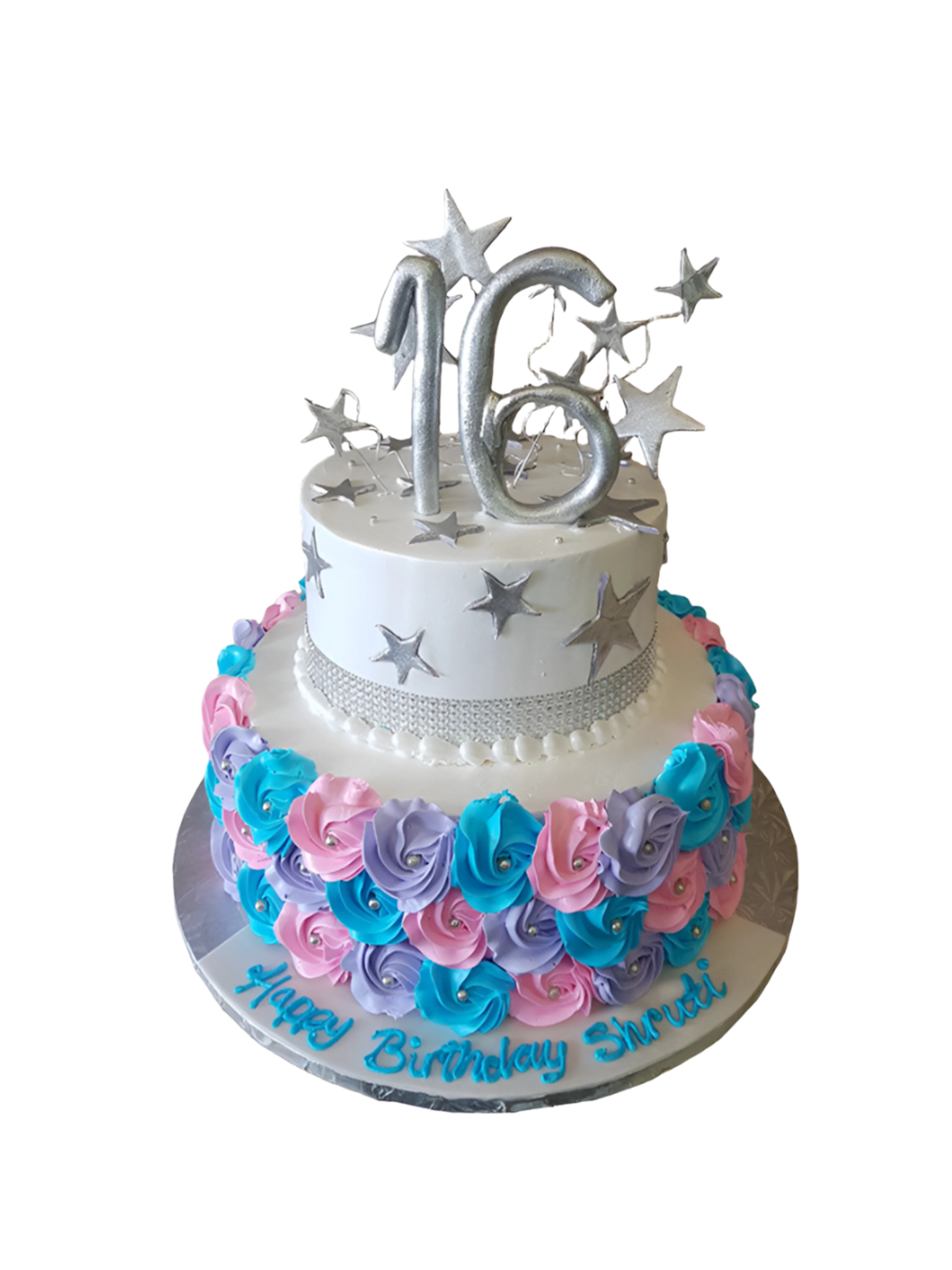 Shruti Sweet Sixteen Cake