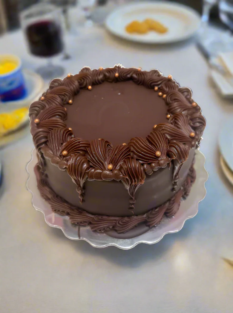 Simran Chocolate Birthday Cake - Image 4