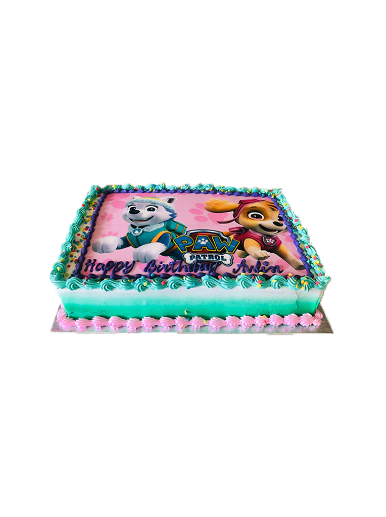 Skye & Everest Paw Patrol Cake