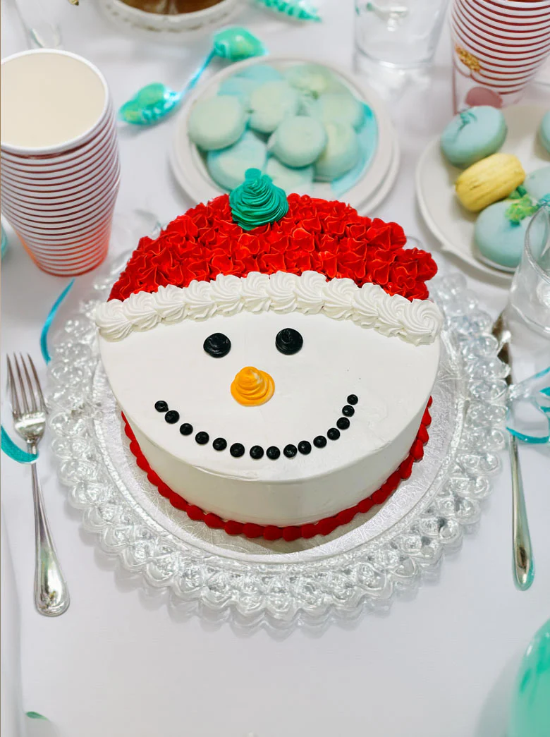 Snowman Cake - Image 5