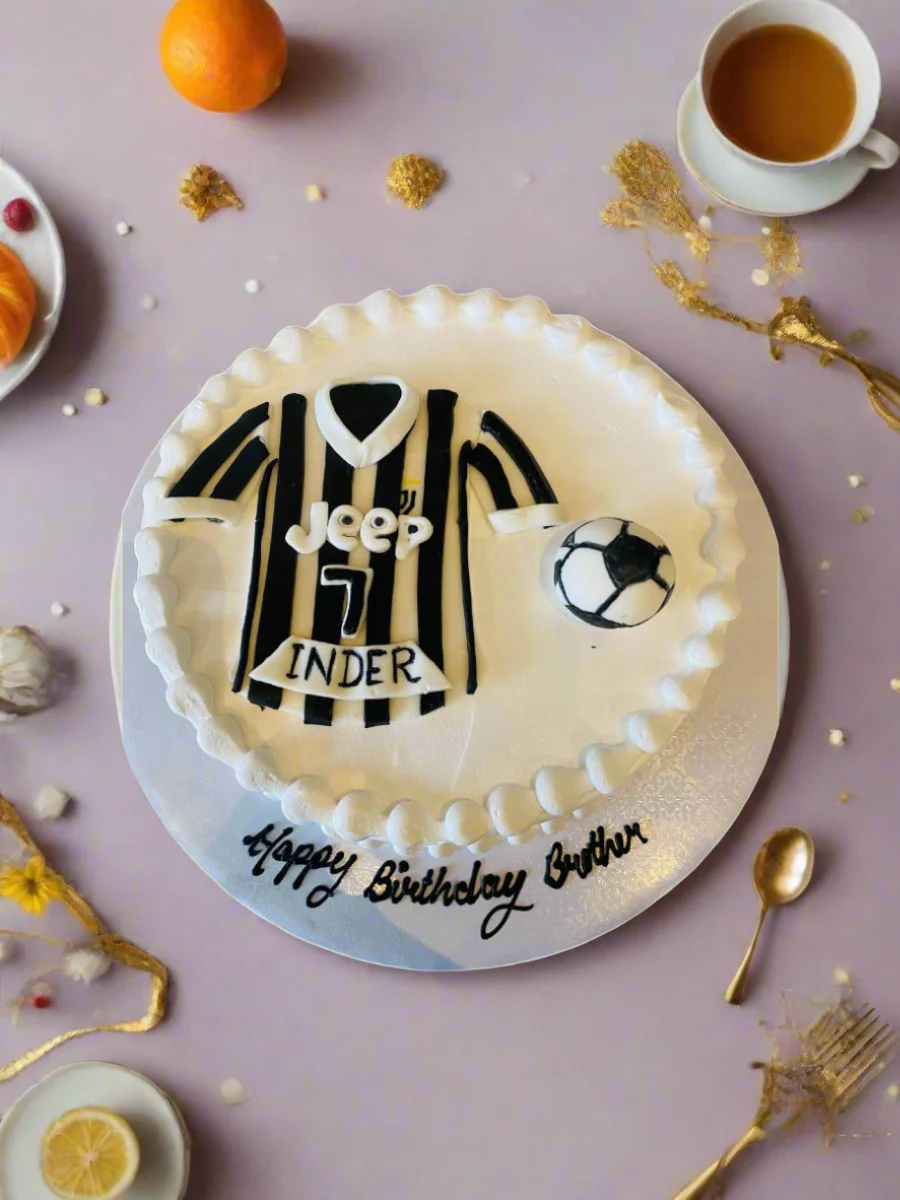 Soccer Jersey Birthday Cake - Image 3