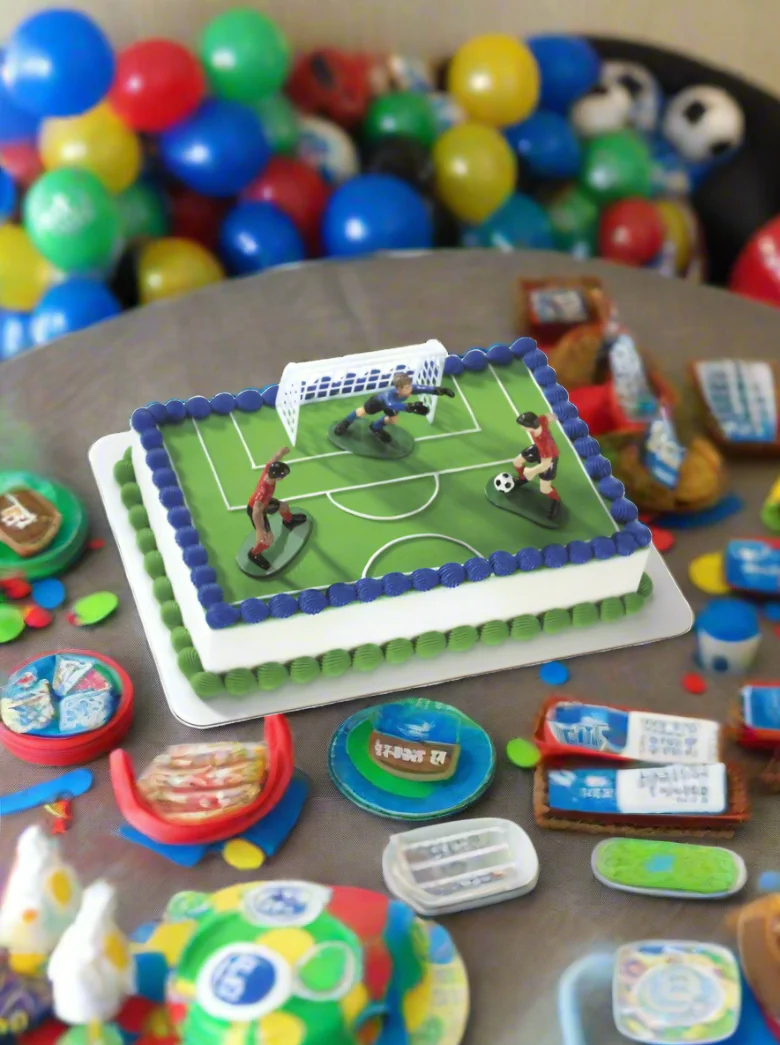 Soccer Theme Cake - Image 5