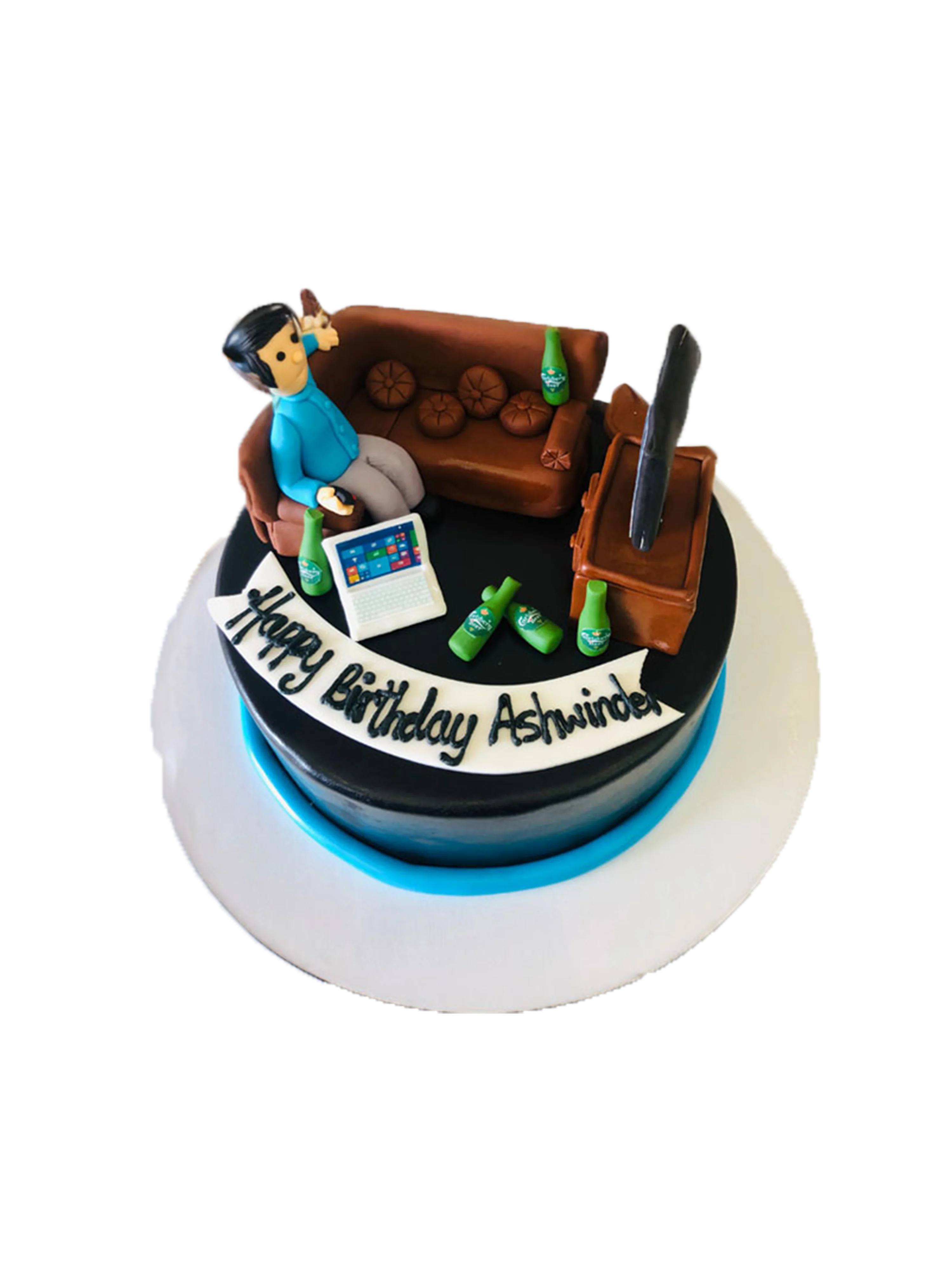 Sofa Fondant Cake