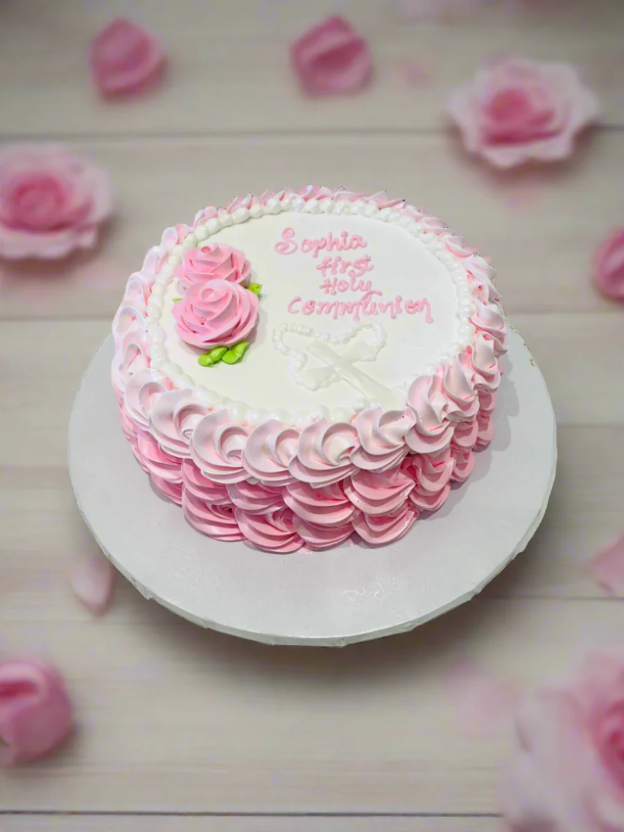 Sophia Cross Cream Cake - Image 2